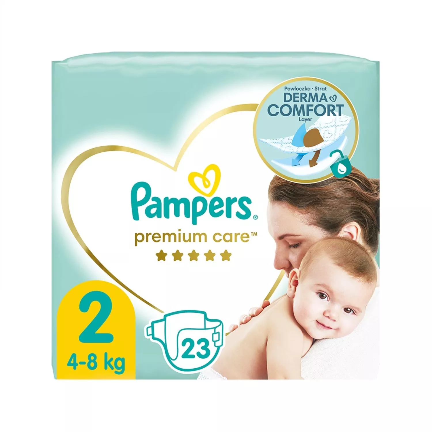 czym sie rozni pampers premium care2 od pampers 2