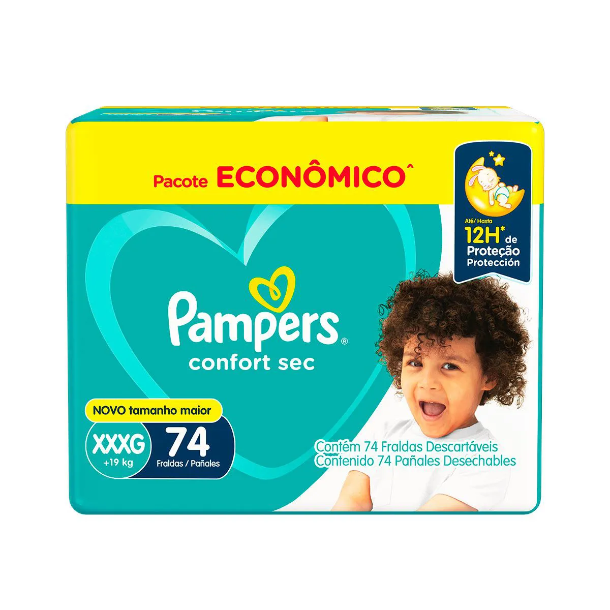 pampers 74 pack