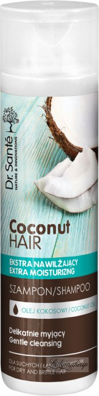 szampon do włosów z olejkiem kokosowym naturalny