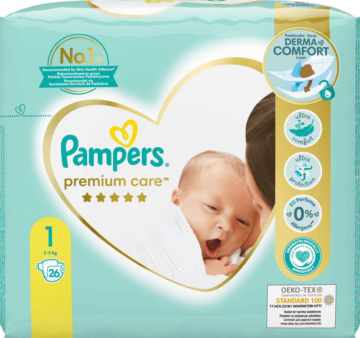 pampers premium care 35 zł