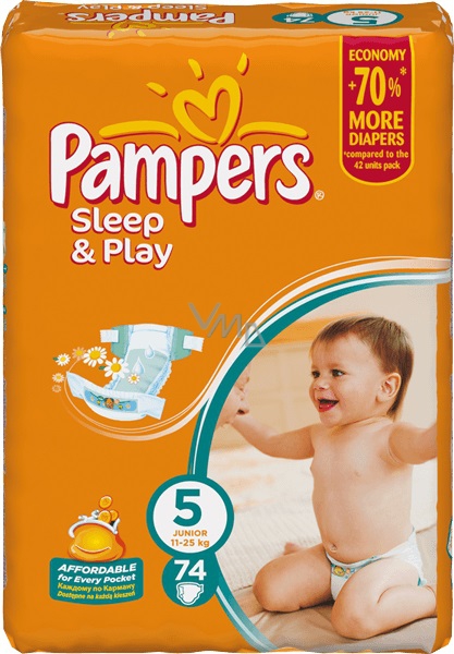 pampers sleep and play ile godzin