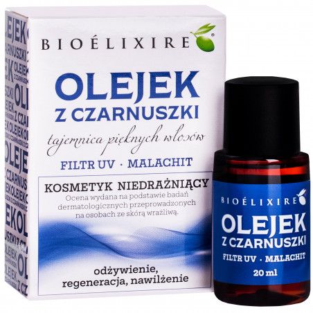 bioelixire olejek do włosów