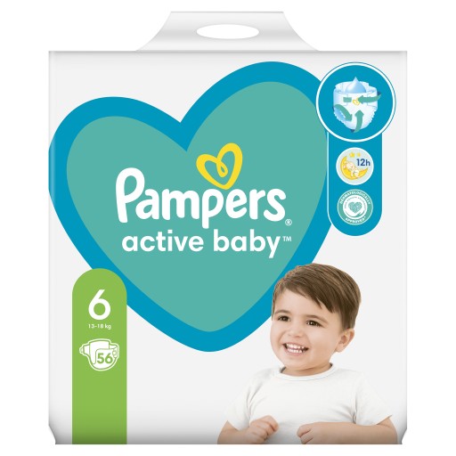 pampers active girl 6 allegro