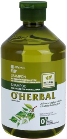 oherbal szampon objetosc