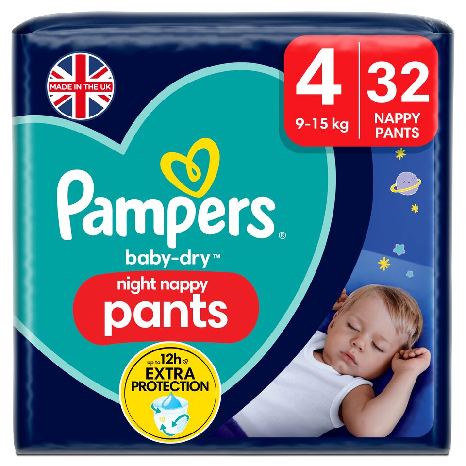 tesco pampers 4 netto