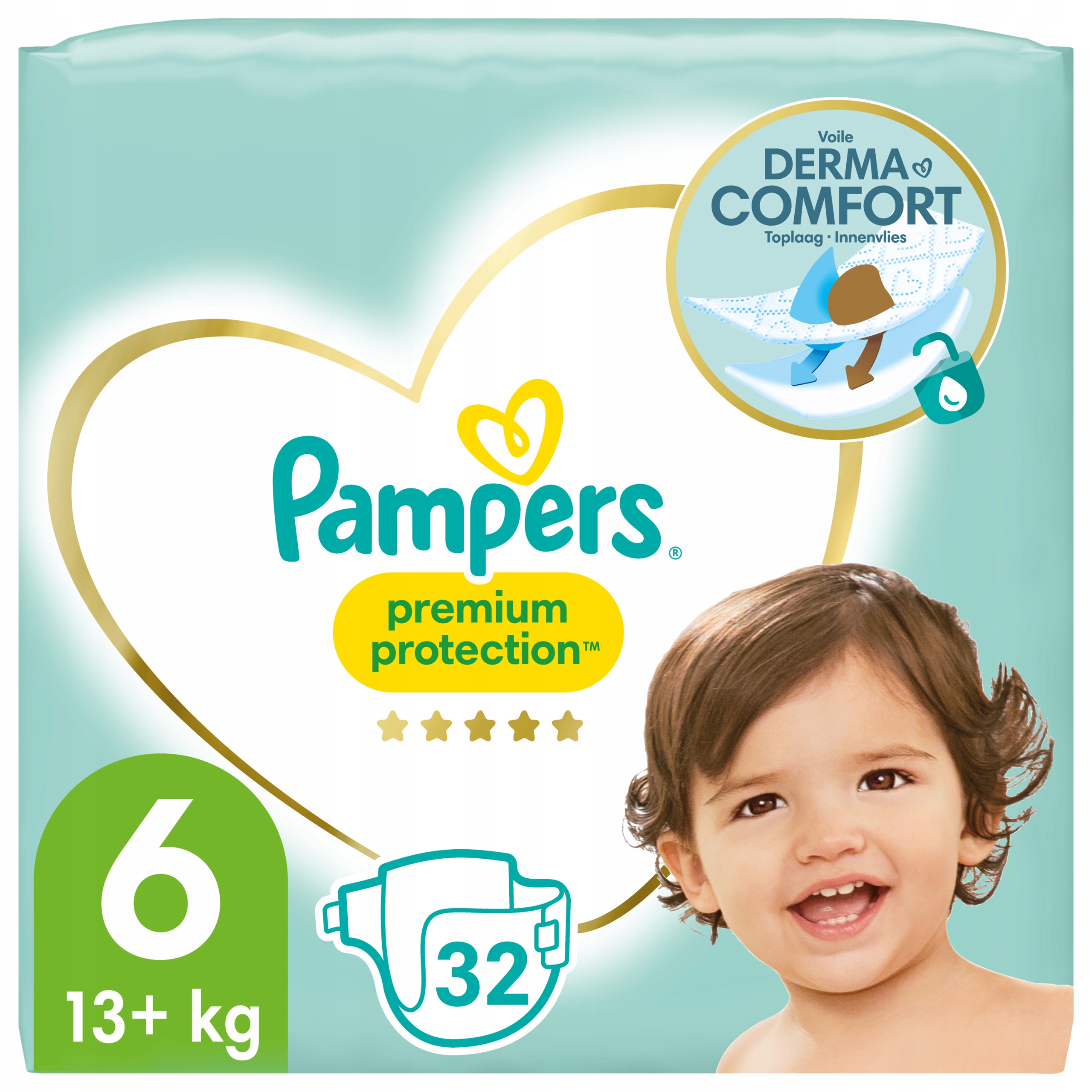 pampers 6 pudelko