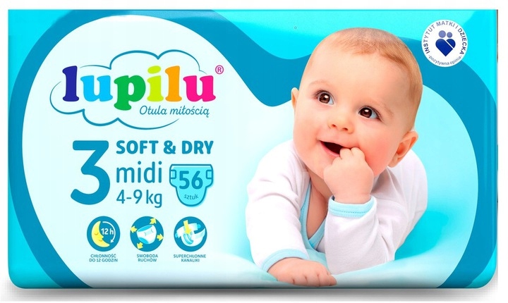 lidl soft&dry pieluchy