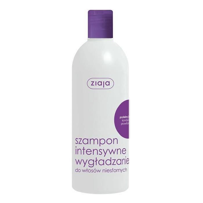 ziaja szampon intensywne wygładzanie do włosów niesfornych