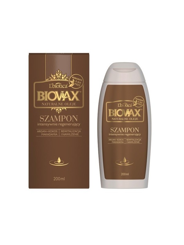 biovax naturalne oleje szampon skład