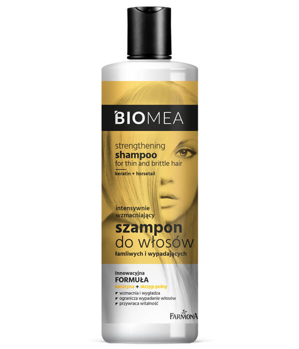bio szampon do włosów łamliwych