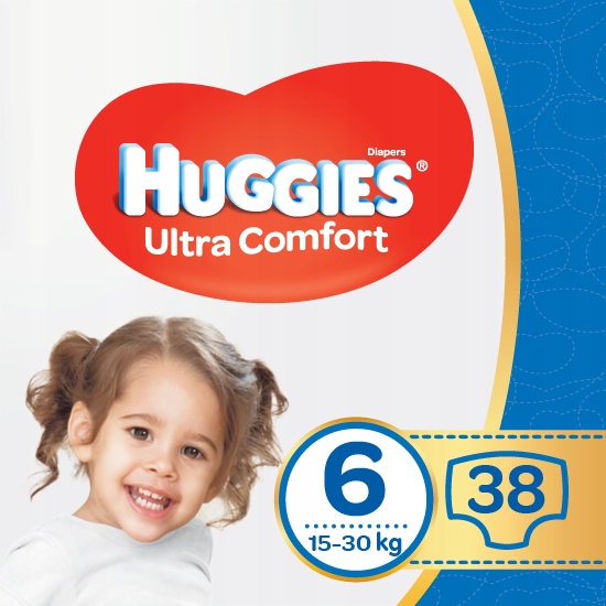 huggies 6 pieluszki