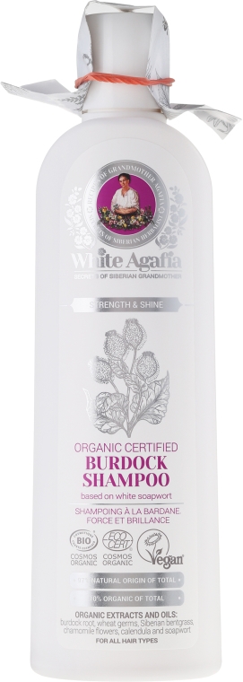 receptury babci agafii white agafia organiczny szampon do włosów pokrzywowy