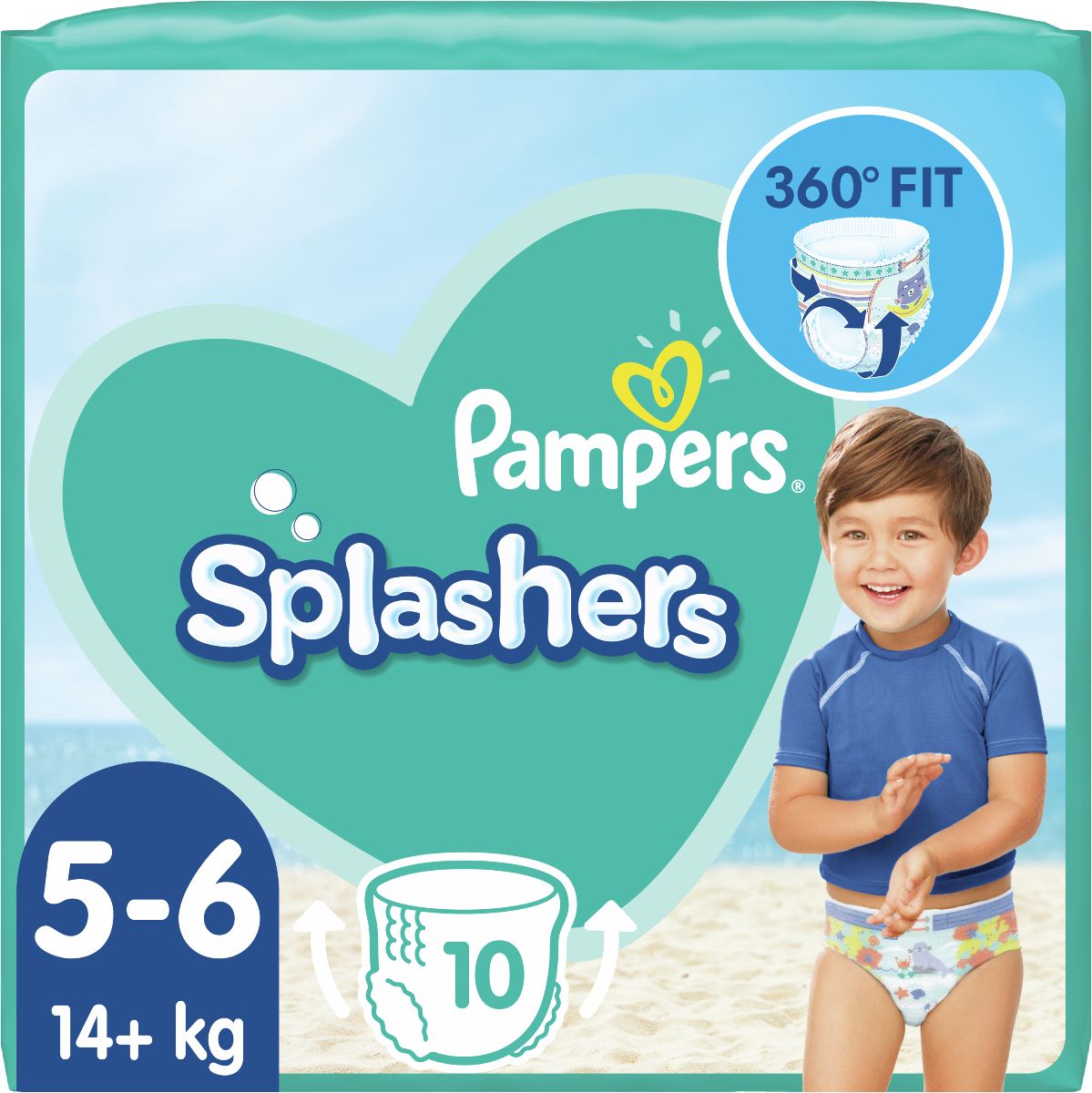 pampers pieluchomajtki splashers