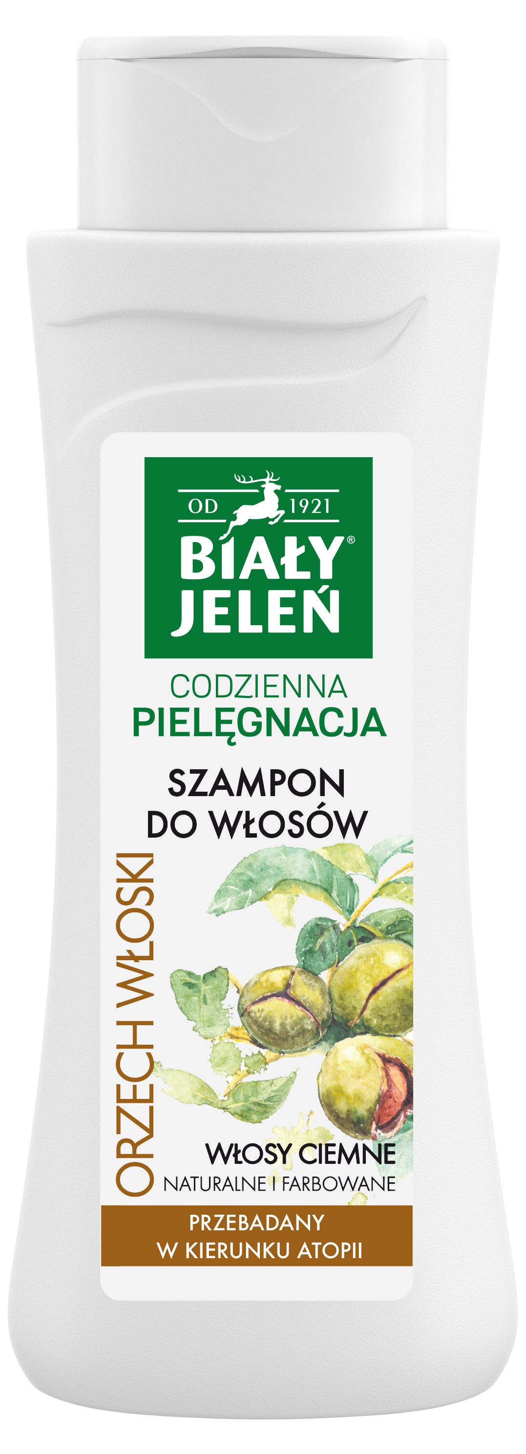 szampon do włosów farbowanych bialy jelen