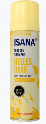 isana suchy szampon zapach