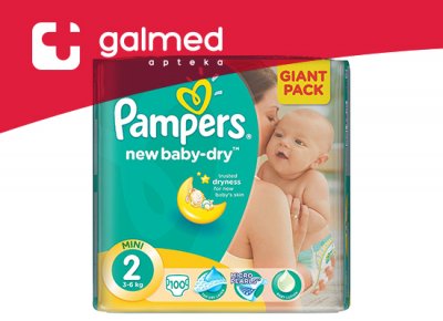 pampers mini 100szt