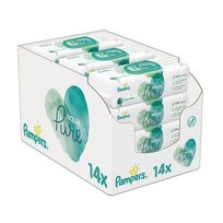 chusteczki pampers aqua pure norwegia