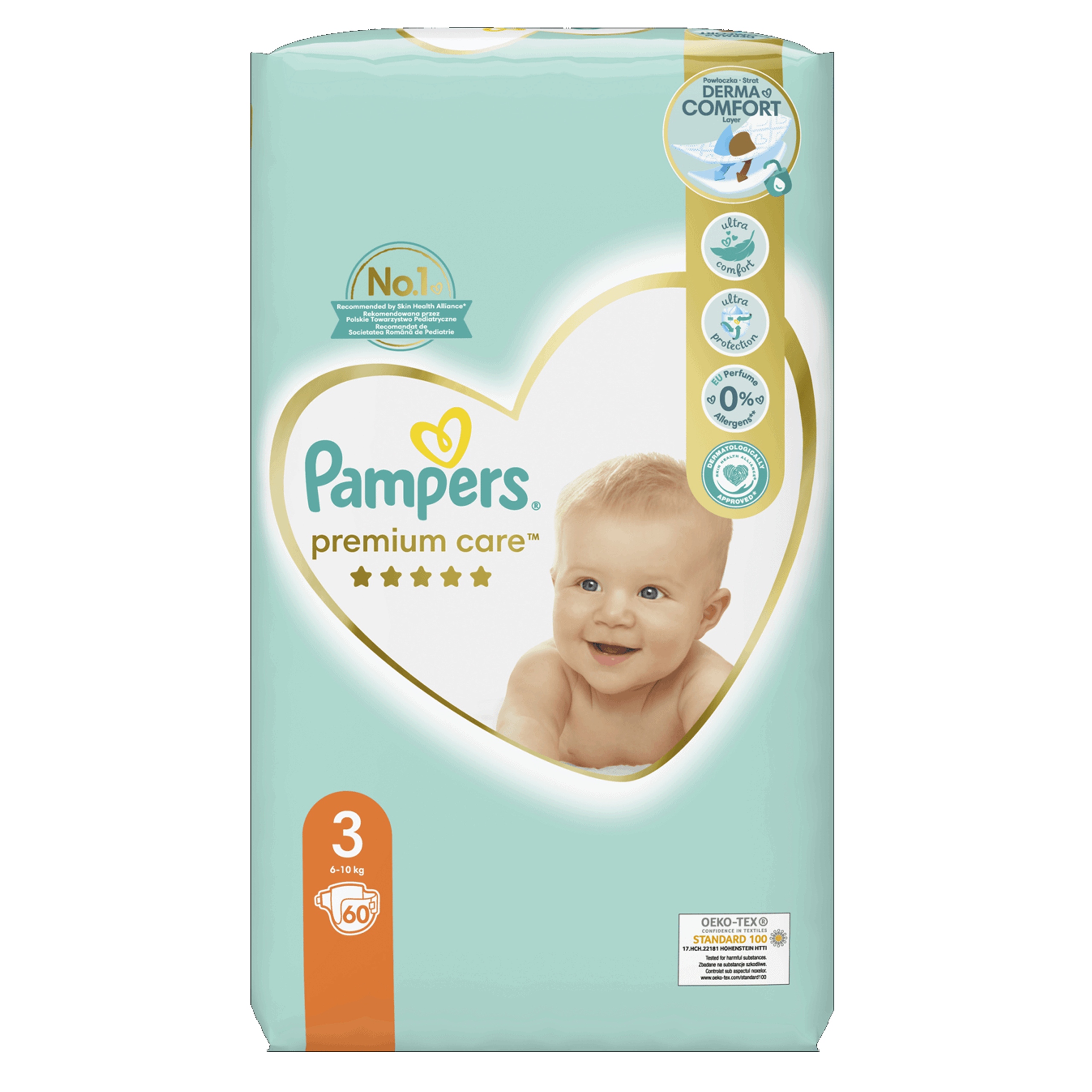 pieluszki pampers 3 premium care