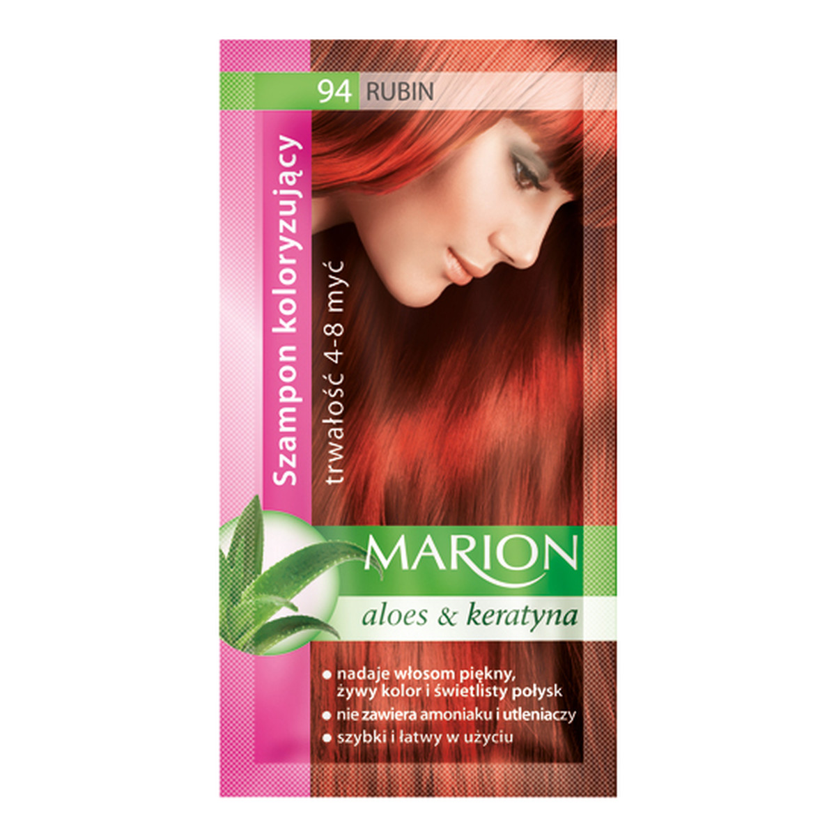 szampon koloryzujący rubin siwe włosy