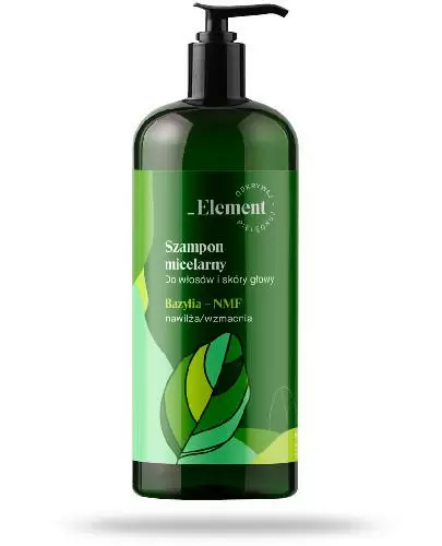 basil element szampon wzmacniający przeciw wypadaniu 300ml