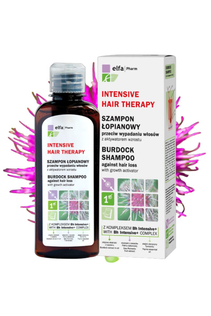 elfa pharm hair intensive therapy szampon łopianowy 200ml