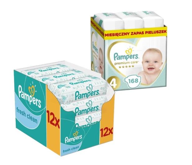 pampers premium care chusteczki