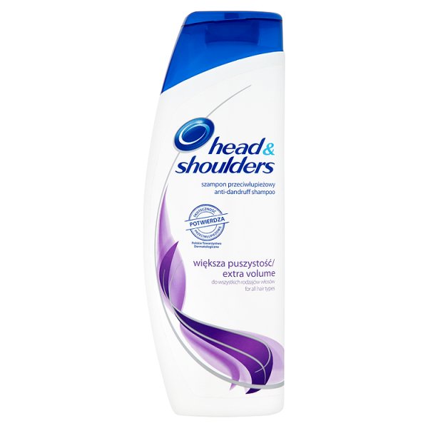 szampon przeciwłupieżowy head&shoulders wieksza puszystosc