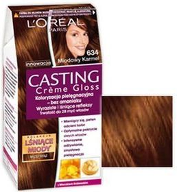 loreal casting creme gloss szampon koloryzujący bursztynowy blond