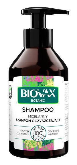 biovax oczyszczający szampon micelarny opinie
