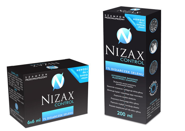 nizax control szampon przeciwłupieżowy 200 ml
