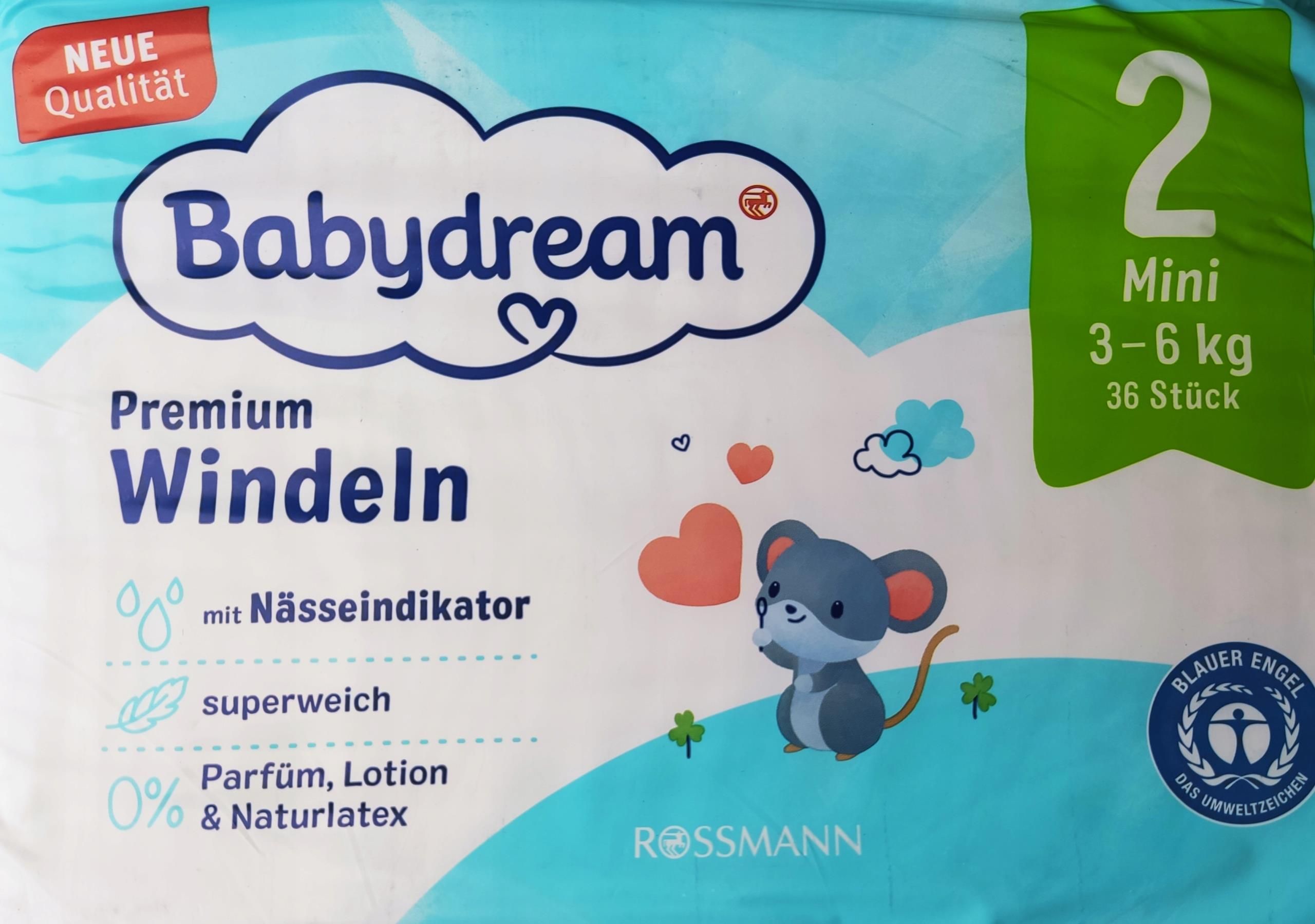 rossmann pieluchy babydream 1 cena