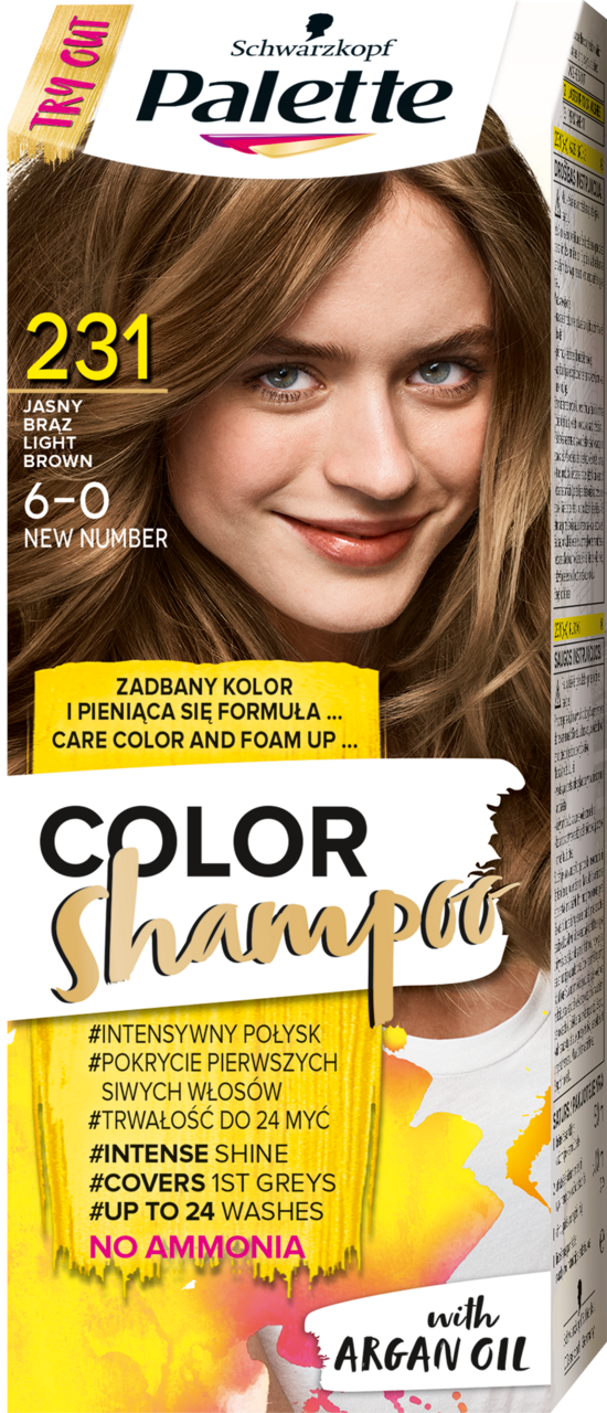 szampon palette ciemny blond rossman