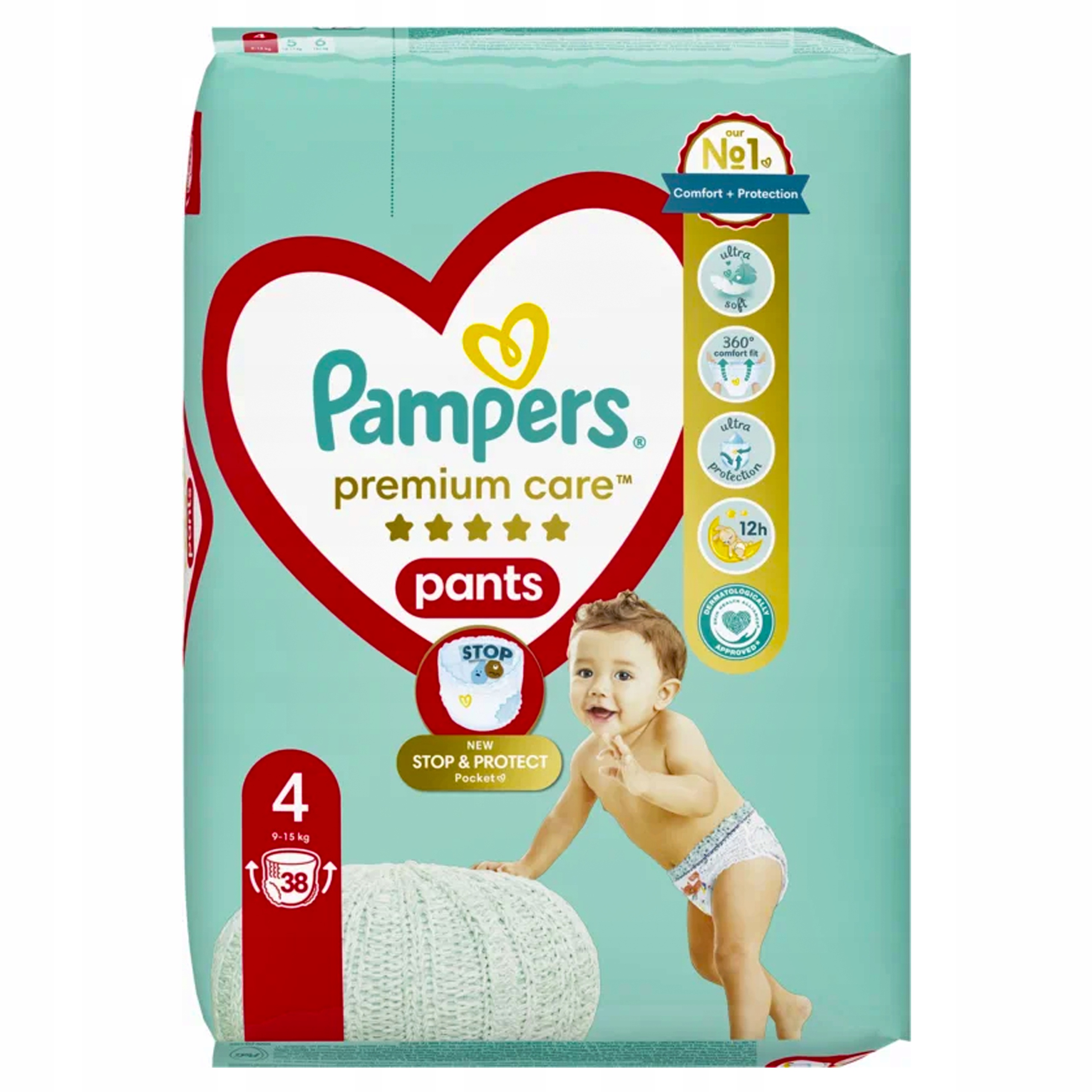 pampers premium care pieluchomajtki 4 80 szt