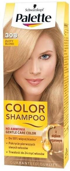 palette color shampoo szampon koloryzujący 308 złoty blond