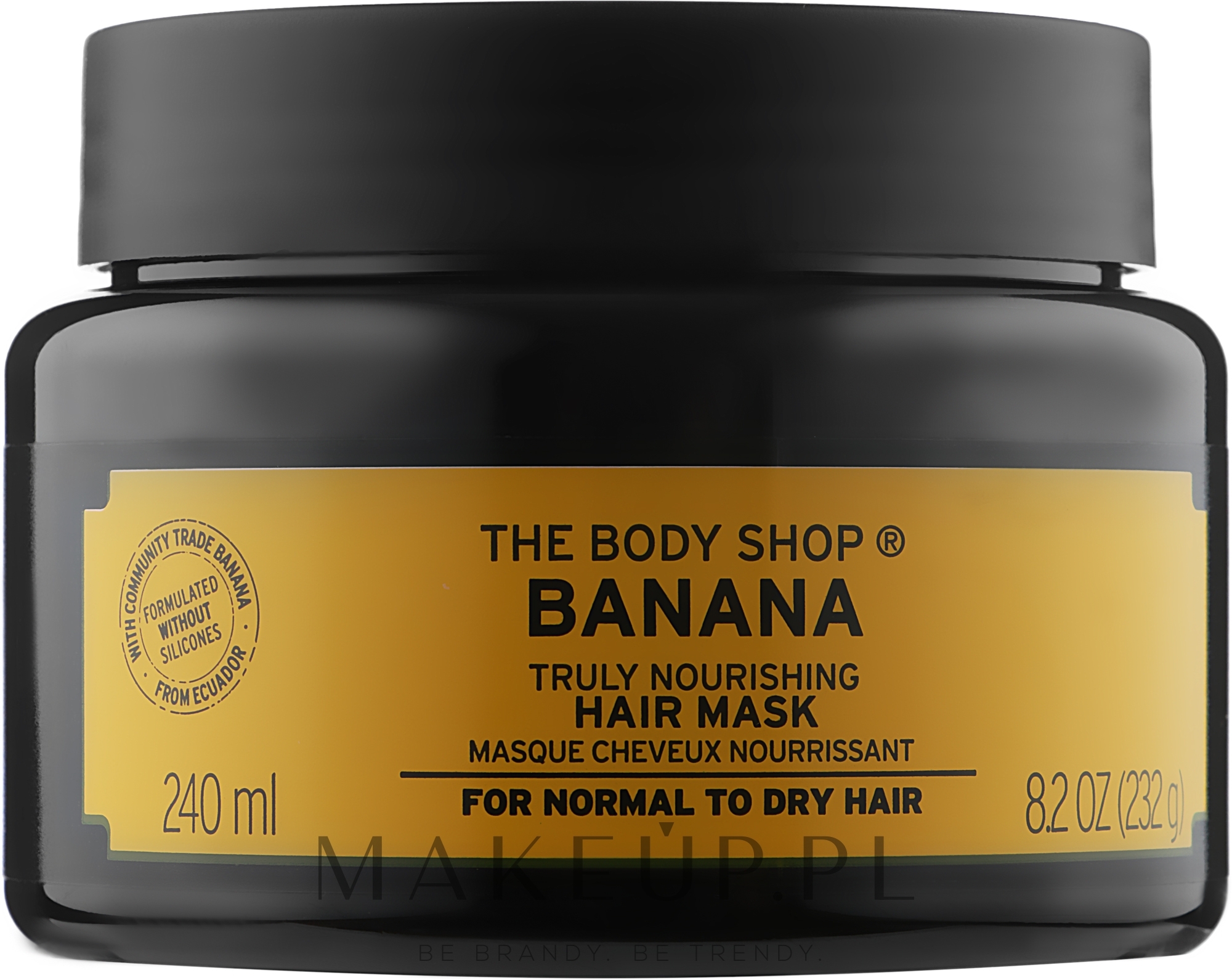 bananowa odżywka do włosów the body shop