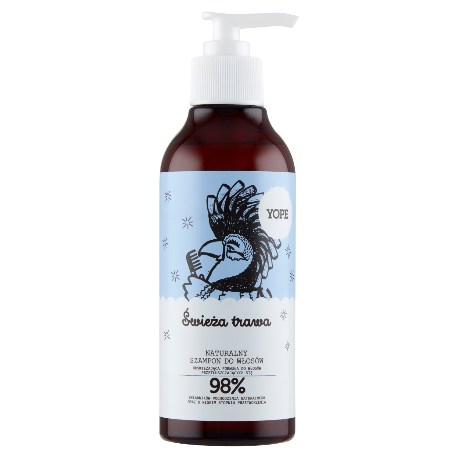 yope szampon świeża trawa do włosów przetłuszczających się wizaż