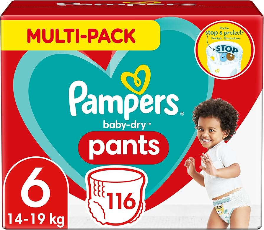 pampers 6 zapas