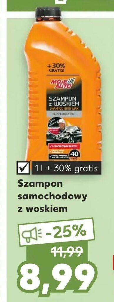 szampon z woskiem kaufland