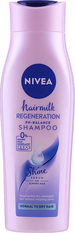nivea milk hair szampon