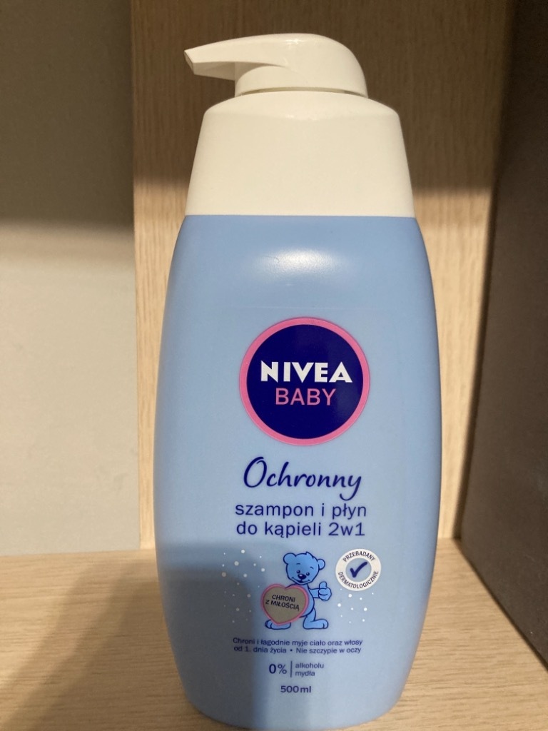 ochronny szampon i płyn do kąpieli 2w1