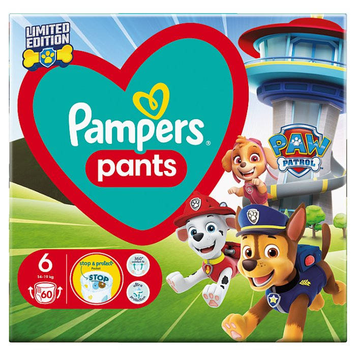 pampers active baby 3 104szt