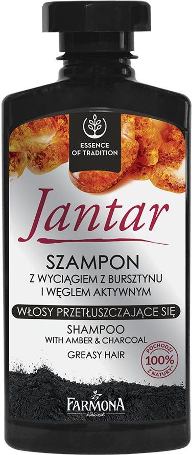 sls jantar szampon z węglem