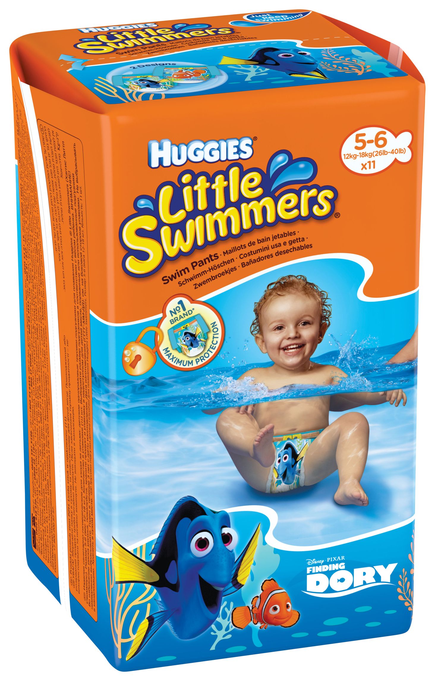 pieluszki huggies little swimmers