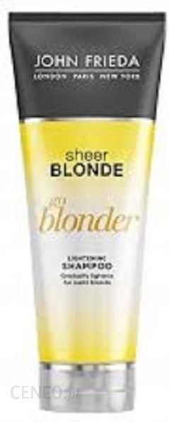 john frieda sheer blonde szampon rozjaśniający opinie