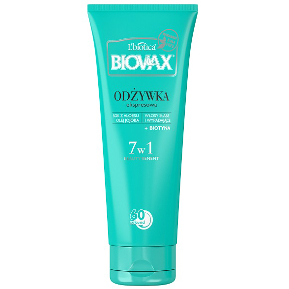 biovax odżywka ekspresowa 7w1 do włosów blond