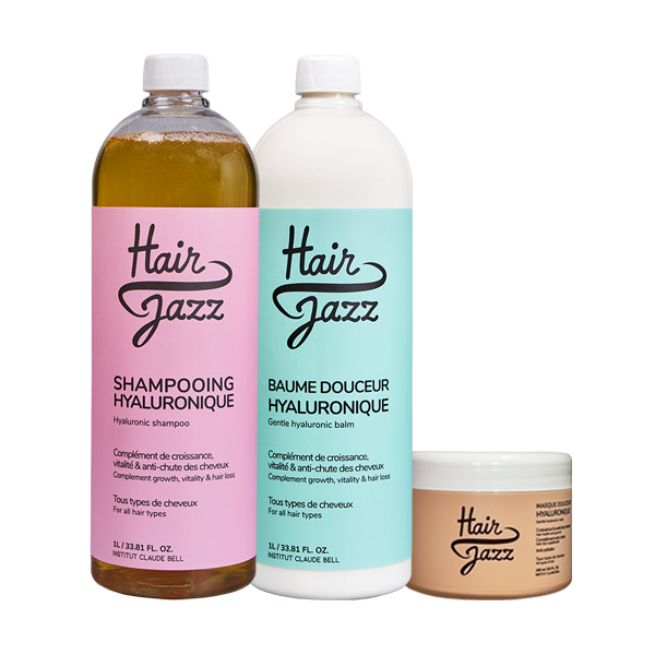 odżywka i szampon hair jazz na porost włosów