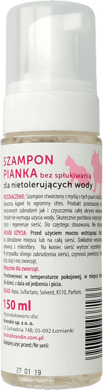 szampon dla psów bez wody rossmann