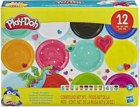 PlayDoh E5044 Zestaw plasteliny 8 szt.