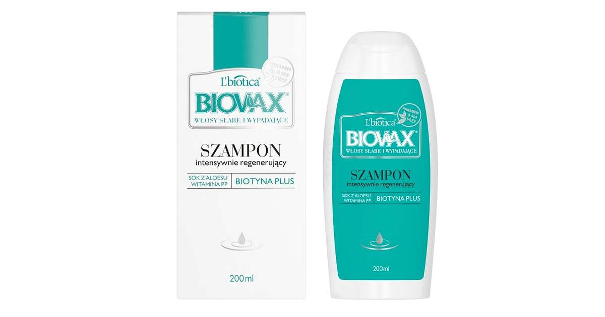 biovax szampon do włosów słabych ze skłonnością do wypadania 200ml