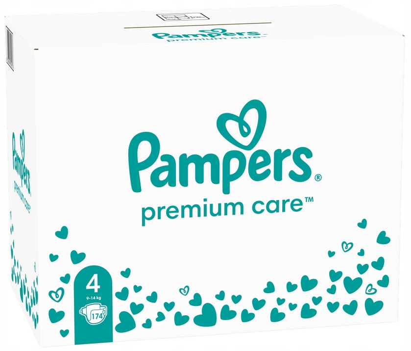 pampers pieluchy premium care 4 maxi 168